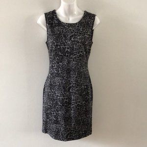 La Classe Couture Leopard Print Dress